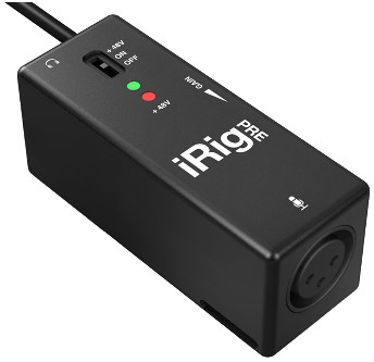 

Микрофонный предусилитель IK MULTIMEDIA iRig PRE для iPhone/iPod touch/iPad