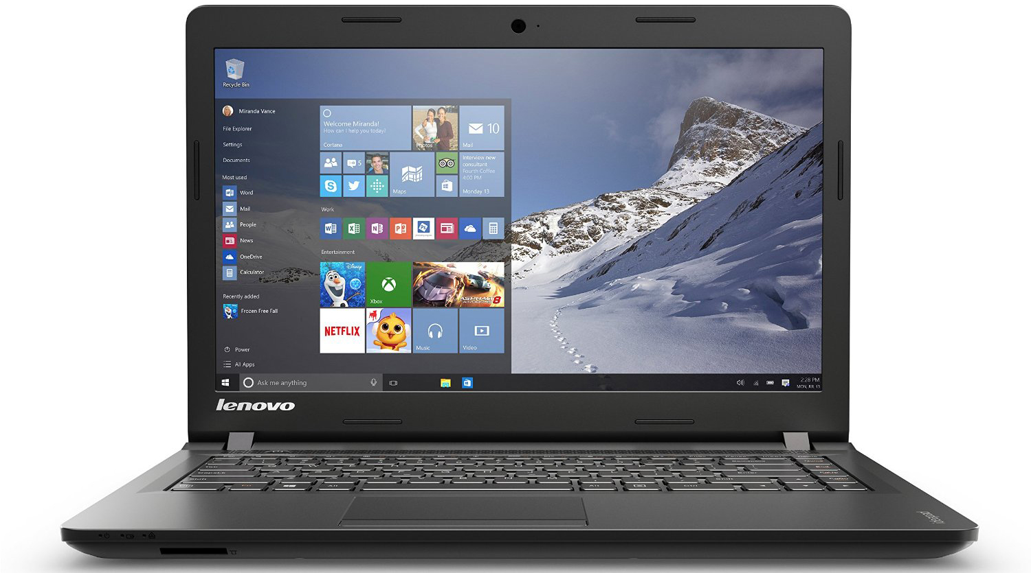 Lenovo 15 Inch Ideapad