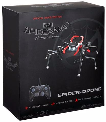 Квадрокоптер SKY VIPER Marvel Spider-Drone (Black) купить в интернет-магазине icover