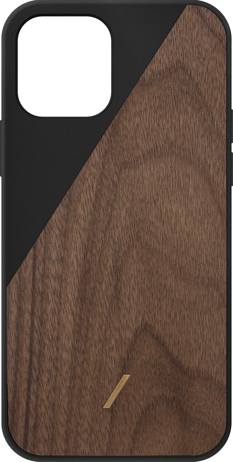 

Чехол Native Union Clic Wooden (CWOOD-BLK-NP20S) для iPhone 12 mini (Black), Clic Wooden