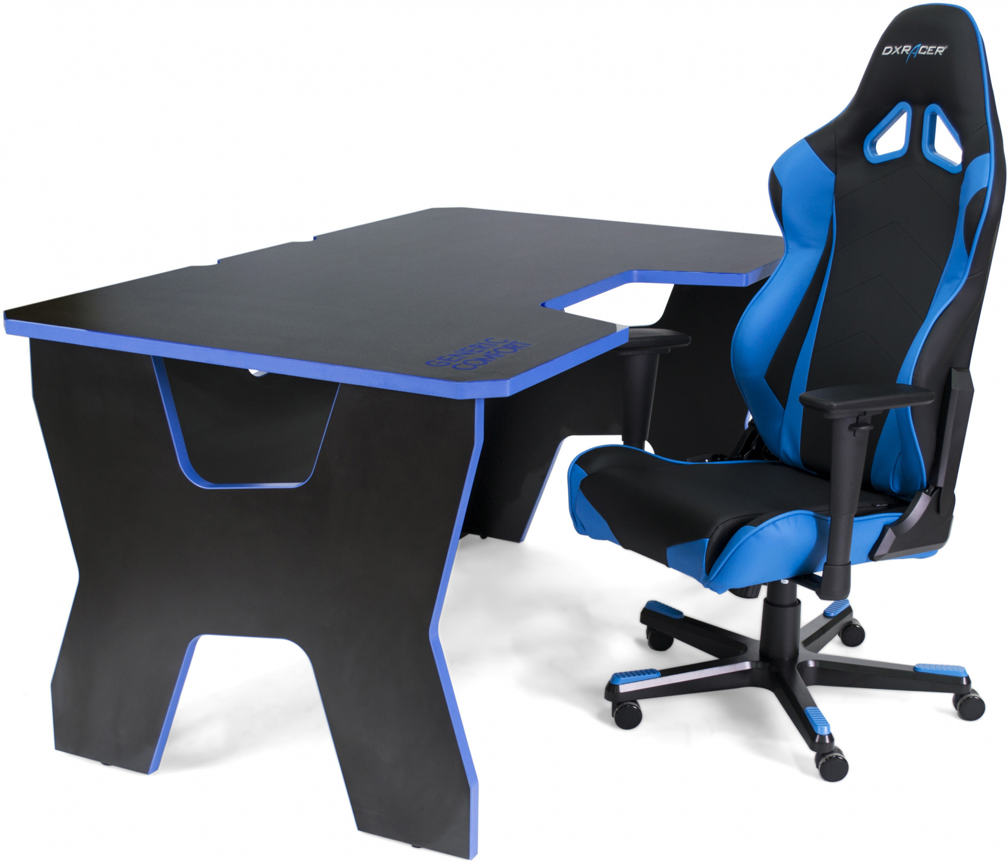 Игровой стол generic comfort gamer2 nb синий