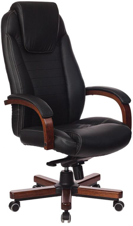 

Кресло руководителя Бюрократ T-9923WALNUT (Black)