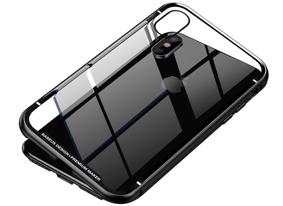 Купить чехол Baseus Magnetite Hardware Case (WIAPIPHX-CS01) для Apple  iPhone X (Black) 984430 в Москве в каталоге чехлов-накладок для смартфонов  с доставкой. Характеристики, цены в интернет-магазине iCover.