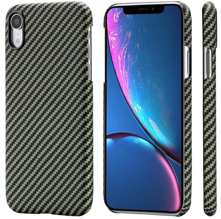 

Чехол Pitaka MagCase (KI9005XR) для iPhone XR (Black/Yellow), MagCase