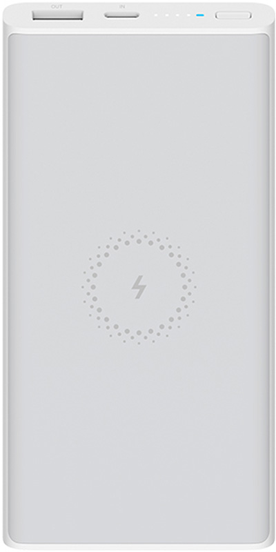 

Внешний аккумулятор Xiaomi Mi Wireless Lite 10000mAh (WPB15ZM) с беспроводной зарядкой (White)