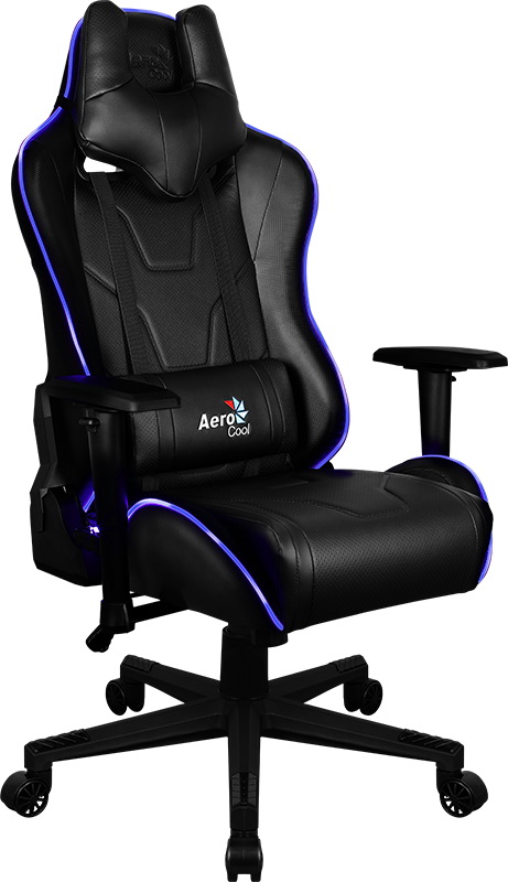 

Игровое кресло Aerocool AC220 AIR RGB (Black)