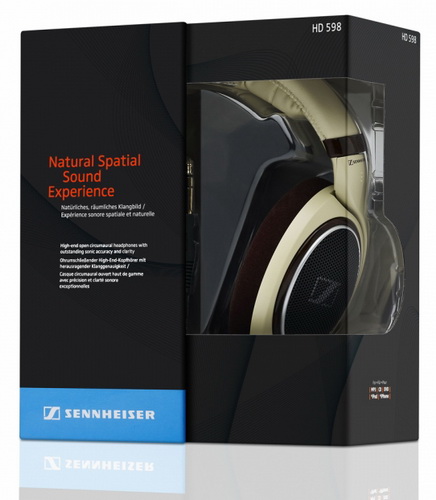 Sennheiser HD 598 - накладные наушники (Beige) купить в интернет-магазине icover