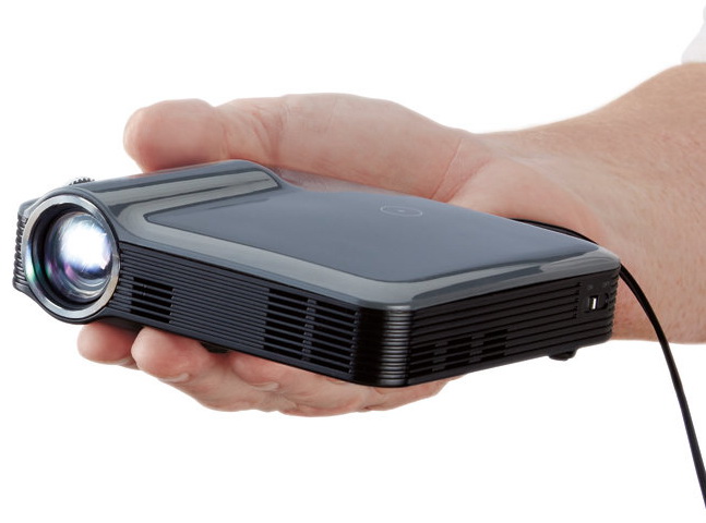 brookstone HDMI Pocket Projector PRO 200 lumens