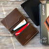 Кошелек Nomad Slim Leather NM500R0U00 (Dark Brown) купить в интернет-магазине icover