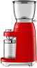 Кофемолка Smeg CGF01RDEU (Red) купить в интернет-магазине icover