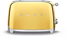 Тостер Smeg (TSF01GOEU) на 2 ломтика (Gold) купить в интернет-магазине icover