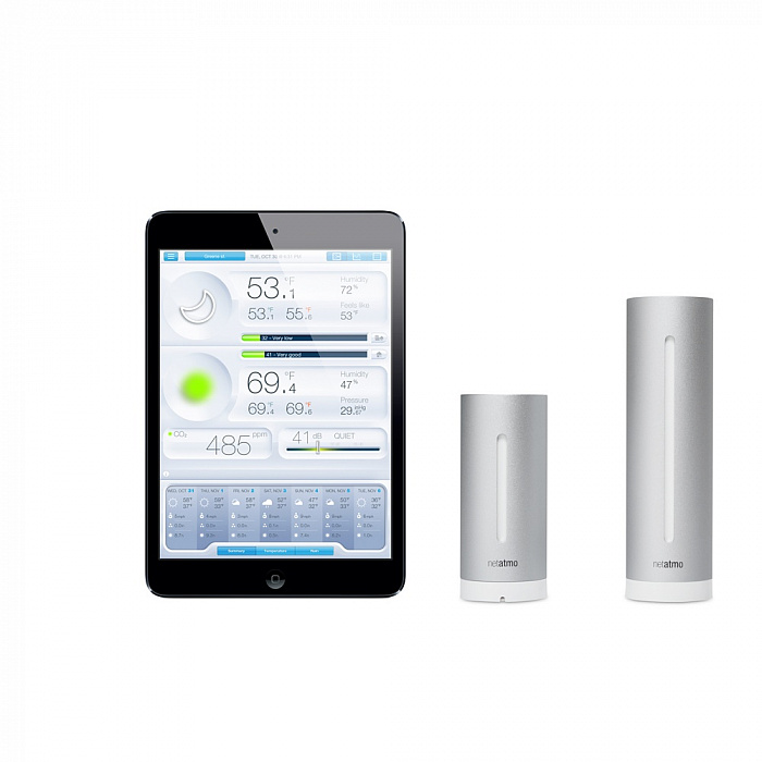 Беспроводная метеостанция Netatmo Urban Weather Station купить в интернет-магазине icover