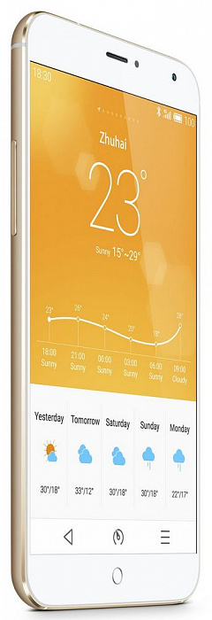 Смартфон Meizu MX4 Pro 16Gb (Gold) купить в интернет-магазине icover