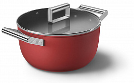 Кастрюля Smeg CKFC2611RDM (Red) купить в интернет-магазине icover