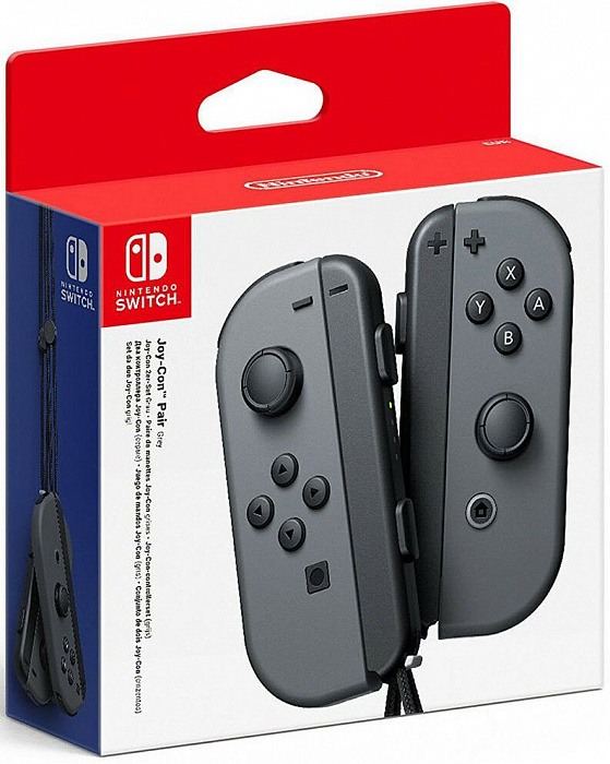 Контроллеры Nintendo Switch Joy-Con Duo (Grey) купить в интернет-магазине icover