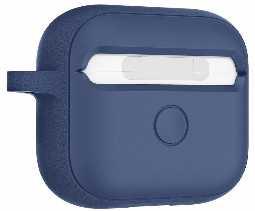 Чехол Spigen Silicone Fit (ASD02899) для AirPods 3 (Deep Blue) купить в интернет-магазине icover