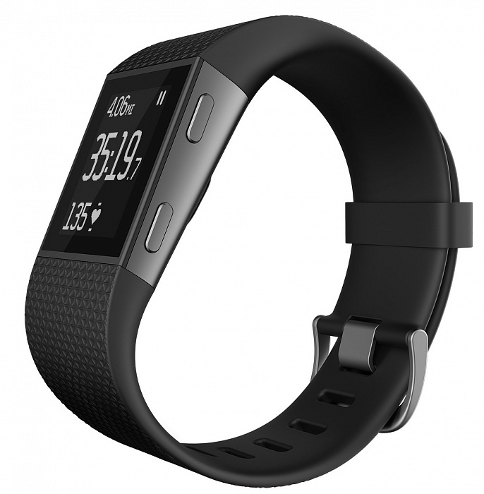 Fitbit Surge S - спортивный браслет пульсометр (Black) купить в интернет-магазине icover