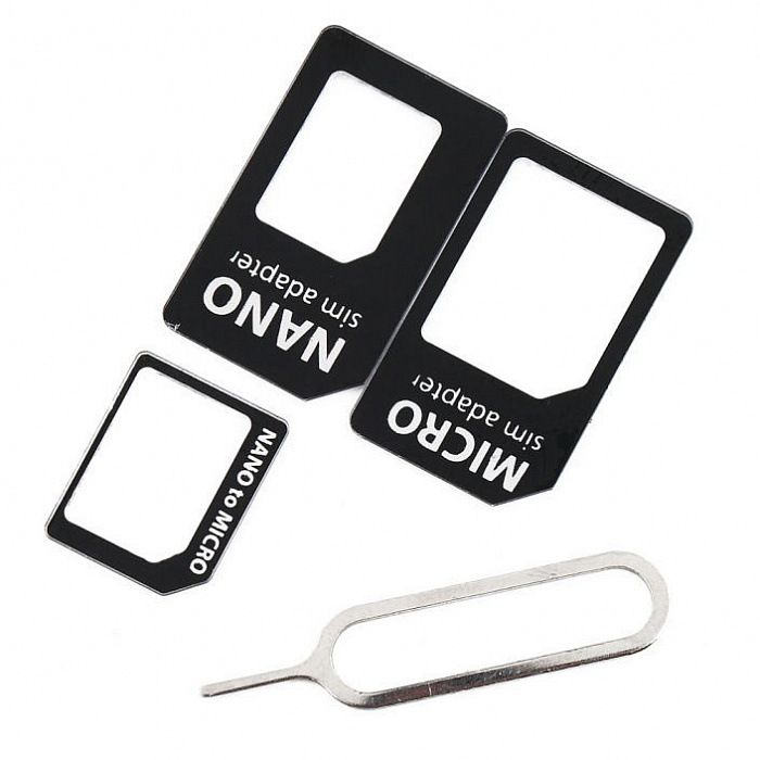 Адаптеры для SIM карт (SIM, micro SIM, nano SIM)