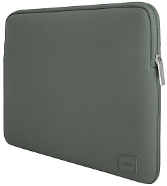 Чехол Uniq Cyprus Neoprene Laptop sleeve для ноутбуков 14" (Pewter Green) купить в интернет-магазине icover