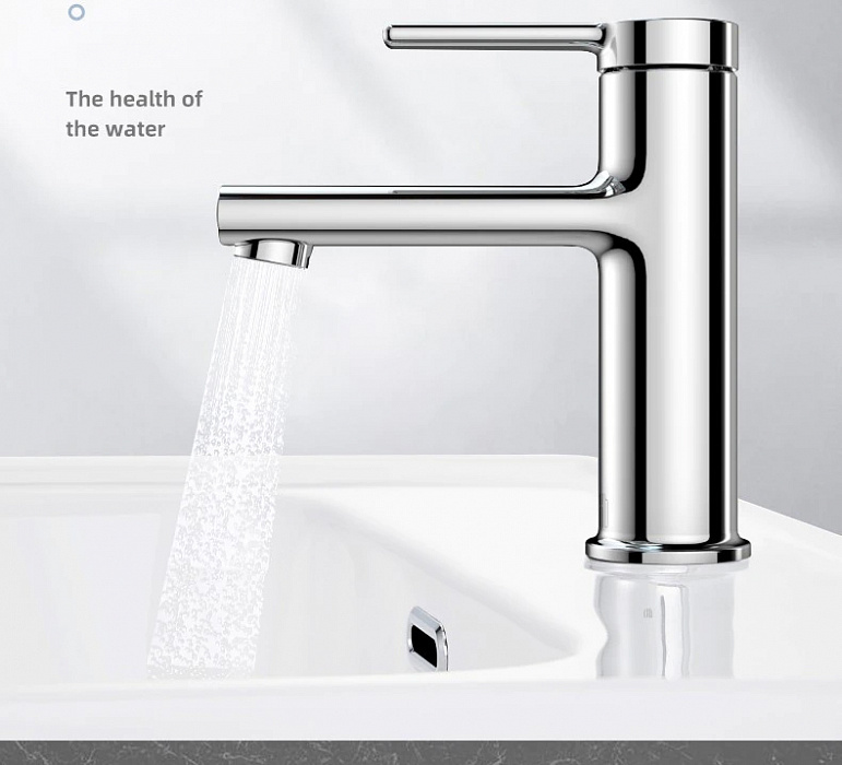 Смеситель Diiib Yagu Basin Faucet DXMP005 (Silver) купить в интернет-магазине icover