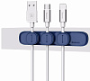 Держатель для проводов Baseus Peas Cable Clip (Blue) купить в интернет-магазине icover