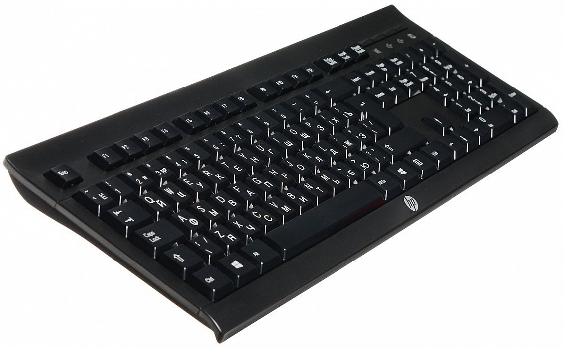 Беспроводная клавиатура HP Wireless Keyboard K2500 (Black) купить в интернет-магазине icover