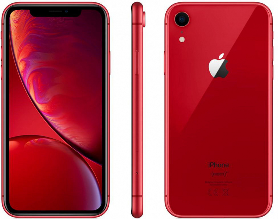 Смартфон Apple iPhone XR 128Gb MRYE2RU/A (Red) купить в интернет-магазине icover