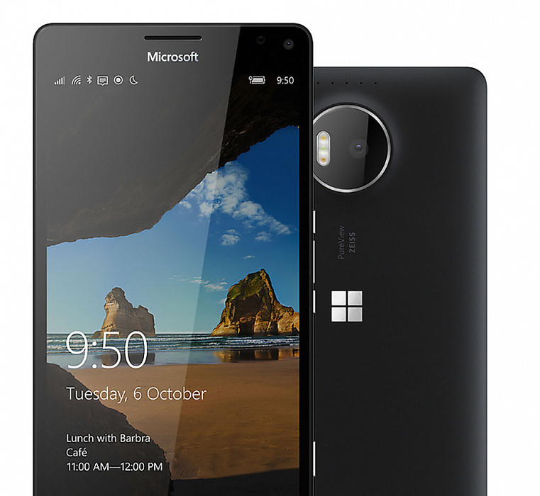 Microsoft Lumia 950 XL DS (A00026418) - смартфон (Black) купить в интернет-магазине icover