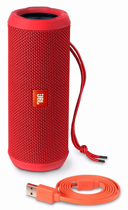 Портативная акустика JBL Flip 3 красная купить в интернет-магазине icover