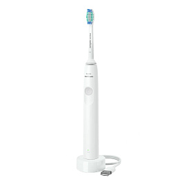 Электрическая звуковая зубная щетка Philips Sonicare 1100 HX3641/02 (White) купить в интернет-магазине icover