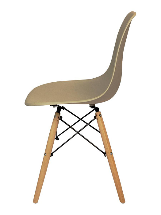 Комплект стульев RIDBERG DSW EAMES 4 шт. (Beige) купить в интернет-магазине icover