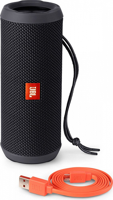 Портативная акустика JBL Flip 3 черная купить в интернет-магазине icover