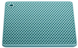 Подставка на стол Xiaomi Jordan & Judy Honeycomb Square Shaped Silicone Mat (Dark Blue) купить в интернет-магазине icover