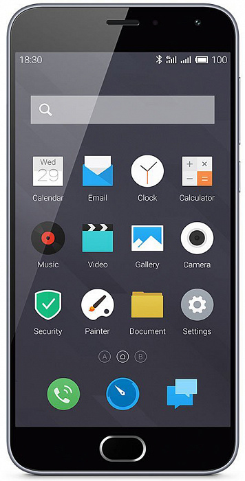 Смартфон Meizu M2 mini M578H 16Gb LTE (Gray) купить в интернет-магазине icover