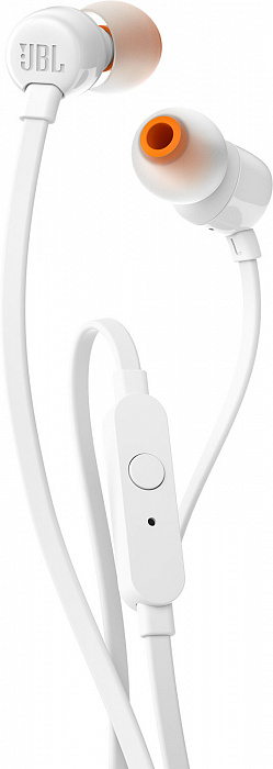 Внутриканальная гарнитура JBL T110 (White) купить в интернет-магазине icover