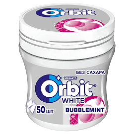 Жевательная резинка Orbit White Bubblemint, без сахара (68г) купить в интернет-магазине icover