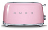 Тостер Smeg на 4 хлебца TSF02PKEU (Pink) купить в интернет-магазине icover