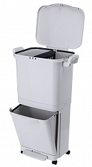 Бак для мусора Xiaomi Nakko Double Layer Sorting Trash Can 45L (White) купить в интернет-магазине icover