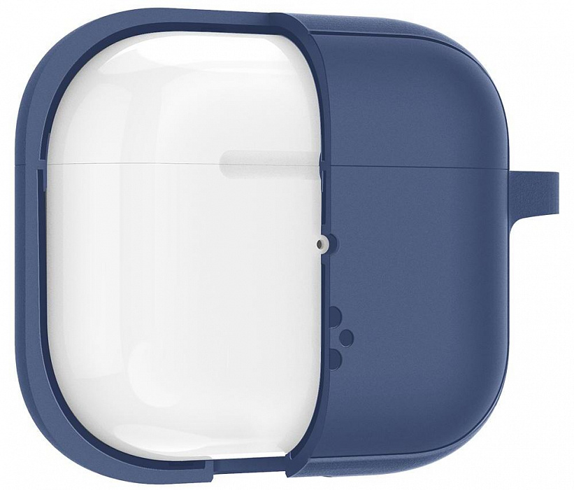 Чехол Spigen Silicone Fit (ASD02899) для AirPods 3 (Deep Blue) купить в интернет-магазине icover