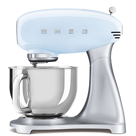 Планетарный миксер Smeg SMF02PBEU (Pastel Blue) купить в интернет-магазине icover