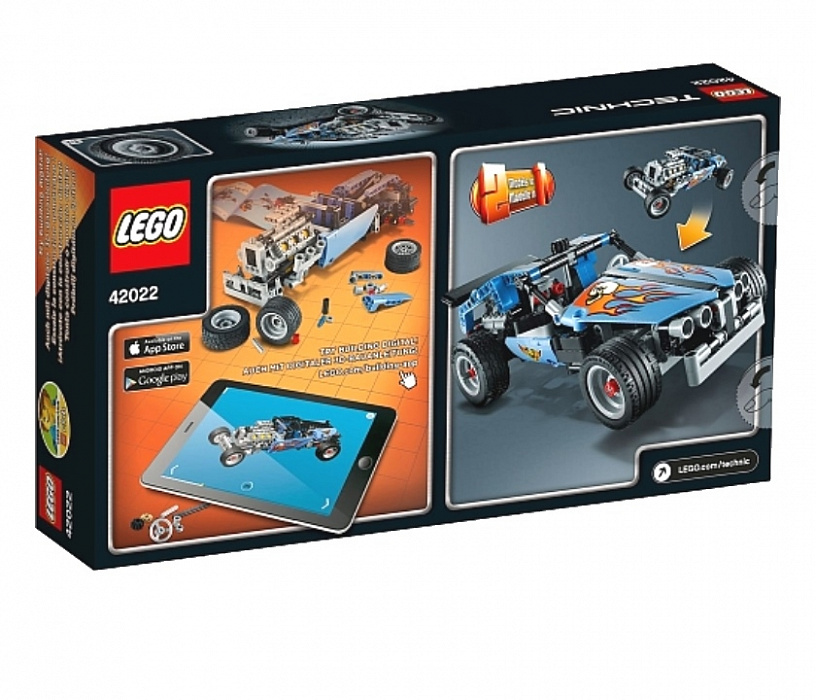 lego Technic Hot Rod 42022 LEGO iCover