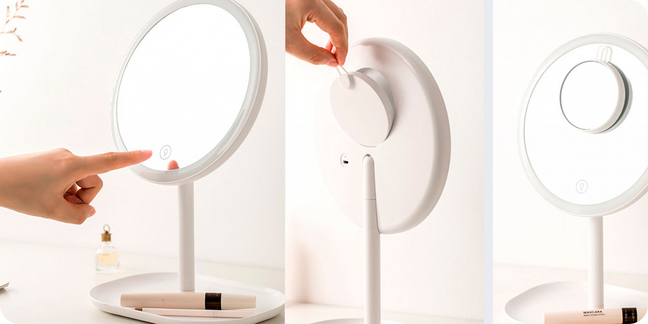 Judy led. Xiaomi зеркало косметическое настольное Jordan Judy led Makeup Mirror (nv026). Зеркало Xiaomi desktop led Makeup Mirror (nv026). Косметическое зеркало с подсветкой Jordan Judy led Makeup Mirror nv026. Xiaomi Jordan Judy led Makeup Mirror (nv529.