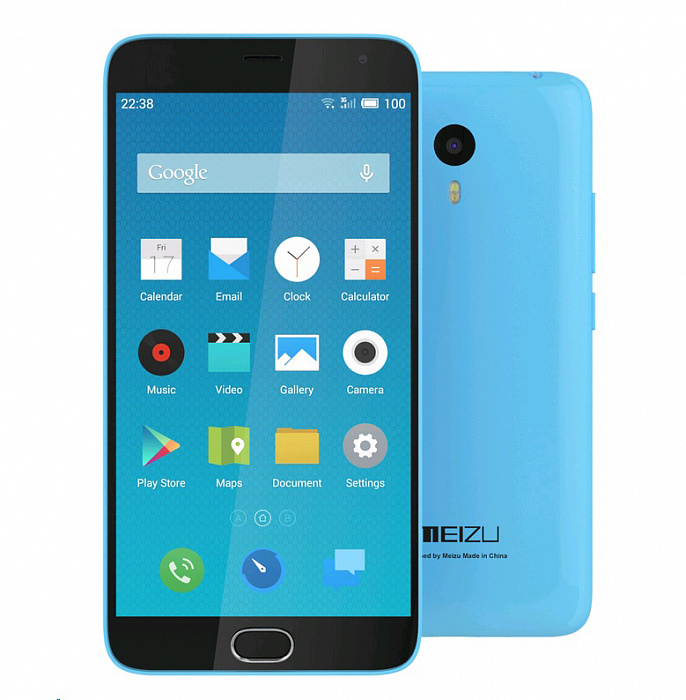 Смартфон Meizu M2 Note 16Gb (Blue) купить в интернет-магазине icover