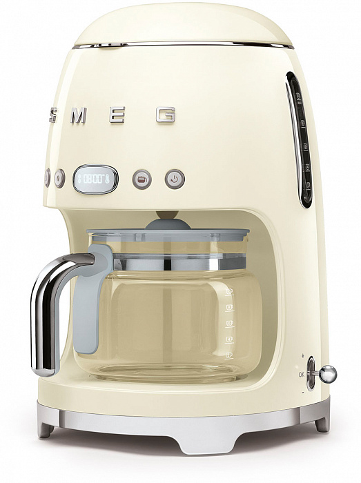 Капельная кофемашина Smeg DCF02CREU (Cream) купить в интернет-магазине icover