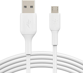 Кабель Belkin Boost Charge (CAB005bt1MWH) USB-A/Micro-USB 1m (White) купить в интернет-магазине icover