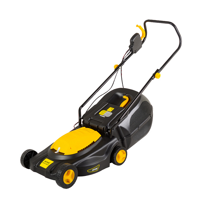 Газонокосилка электрическая HUTER ELM-1400P (Yellow) купить в интернет-магазине icover