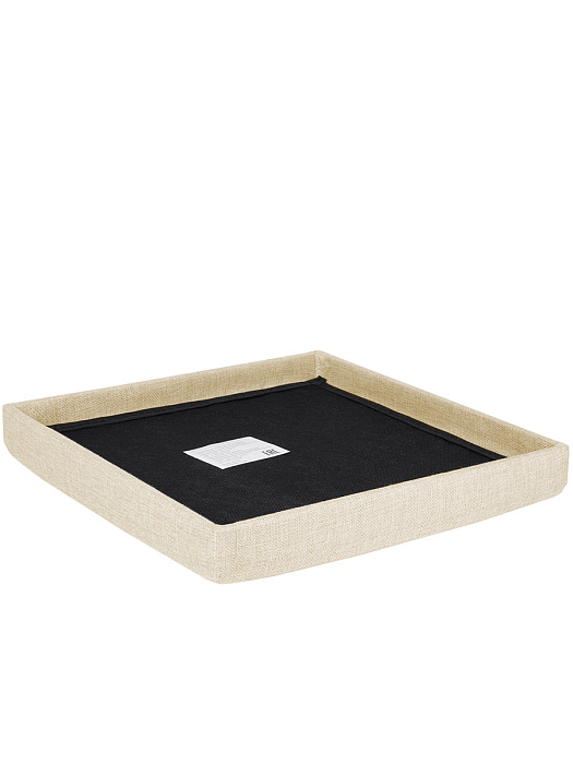 Пуф складной с ящиком Ridberg BOX Wool (Beige) купить в интернет-магазине icover