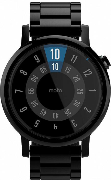 motorola MOTO 360 2nd Gen 46mm 00905NARTL Black Steel 464612 iCover