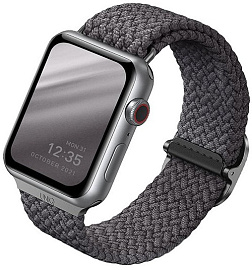 Ремешок Uniq Aspen (40MM-ASPGRY) для Apple Watch 41 / 40 / 38 mm (Grey) купить в интернет-магазине icover