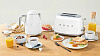 Тостер Smeg (TSF01WHEU) на 2 ломтика (White) купить в интернет-магазине icover